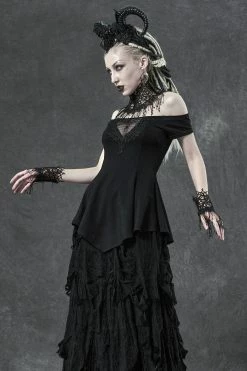 PUNK RAVE Weeping Webs Top 18 PUNK RAVE Weeping Webs Top -AKUMU INK shop WT 648TDF 02