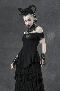 PUNK RAVE Weeping Webs Top 14 PUNK RAVE Weeping Webs Top -AKUMU INK shop WT 648TDF 03