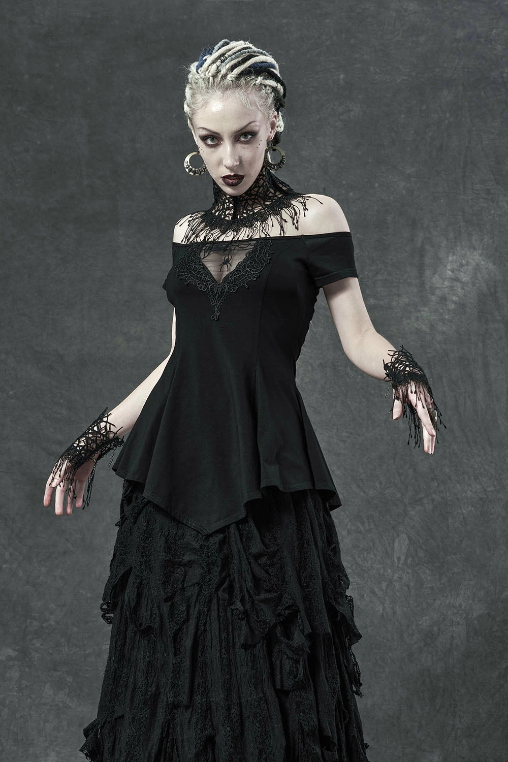 PUNK RAVE Weeping Webs Top 4 PUNK RAVE Weeping Webs Top - Image 2