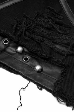PUNK RAVE Little Black Raincloud Mini Skirt -AKUMU INK shop Womens Goth Mini SKirt 6e1bc080 cd0f 440a a5be deb88e408afe