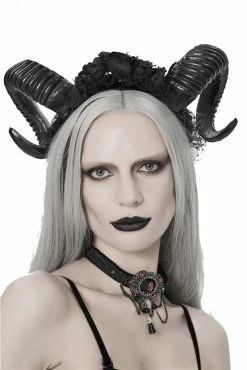 DEVIL FASHION Horned Goddess Headband