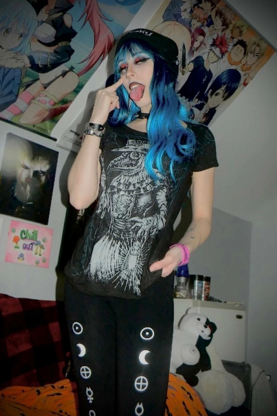 VampireFreaks Dark Arts Occult Symbols Leggings 7 VampireFreaks Dark Arts Occult Symbols Leggings - Image 5