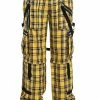 TRIPP NYC Tripp Clash Pants [Yellow Plaid] -AKUMU INK shop YP7272M YELPLD F