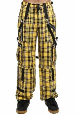 TRIPP NYC Tripp Clash Pants [Yellow Plaid]