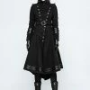 PUNK RAVE Seance Soldier Military Goth Coat -AKUMU INK shop a00025 1