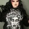 VampireFreaks Medusa Sweatshirt -AKUMU INK shop adadadfdsfdfs