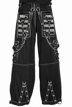 TRIPP NYC Tripp Electro Pants [Black/White] -AKUMU INK shop af7654m blkwht b