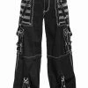 TRIPP NYC Tripp Electro Pants [Black/White] -AKUMU INK shop af7654m blkwht f