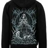 VampireFreaks Dark Alice V2 Hoodie [Zipper Or Pullover] -AKUMU INK shop alice hoodie back resize
