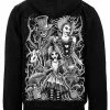 VampireFreaks Malice In Wonderland Hoodie [Zipper Or Pullover] -AKUMU INK shop alice in wonderland hoodie