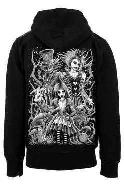 VampireFreaks Malice In Wonderland Hoodie [Zipper Or Pullover]