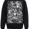 VampireFreaks Malice In Wonderland Sweatshirt -AKUMU INK shop alice in wonderland sweatshirt