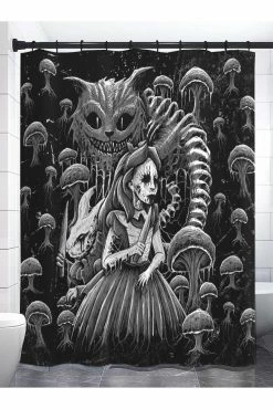 VampireFreaks Alice In Murderland Shower Curtain