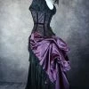 Vic & Steam Amethyst Victorian Bustle Deluxe -AKUMU INK shop amethyst cage ens side 3