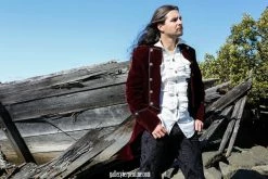 Gallery Serpentine Aristocrat Shirt, WAITING ON NEW STOCK -AKUMU INK shop aristocrat crimson pirate landscape 1