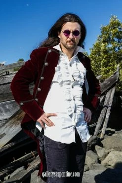 Gallery Serpentine Aristocrat Shirt, WAITING ON NEW STOCK -AKUMU INK shop aristocrat shirt crimson pirate 2