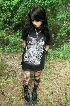 VampireFreaks Cerberus Tee [Multiple Styles Available] -AKUMU INK shop barbiebloodbathbarbiebloodbath