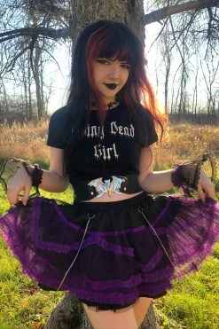 Kreepsville Bat Elastic Waist Belt [SILVER BAT] -AKUMU INK shop battydeadgirk 67784833 4cc0 4c35 aeec b570d83c686b