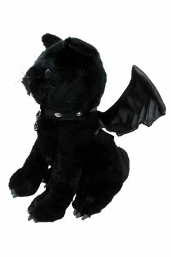 Spiral Bat Cat Plush Toy -AKUMU INK shop bfbdfbdfbdfbd