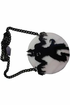 Kreepsville Howling At The Moon Werewolf Necklace -AKUMU INK shop bhjgvgc