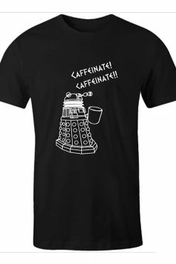 Victorian And Steampunk Black Dalek Needs Caffeine Meme Tee 7 Victorian And Steampunk Black Dalek Needs Caffeine Meme Tee -AKUMU INK shop blackmendalek
