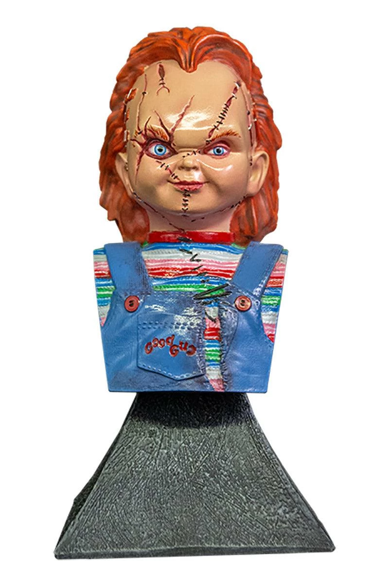 TRICK OR TREAT STUDIOS Bride Of Chucky - Chucky Mini Bust Statue 3 TRICK OR TREAT STUDIOS Bride Of Chucky - Chucky Mini Bust Statue