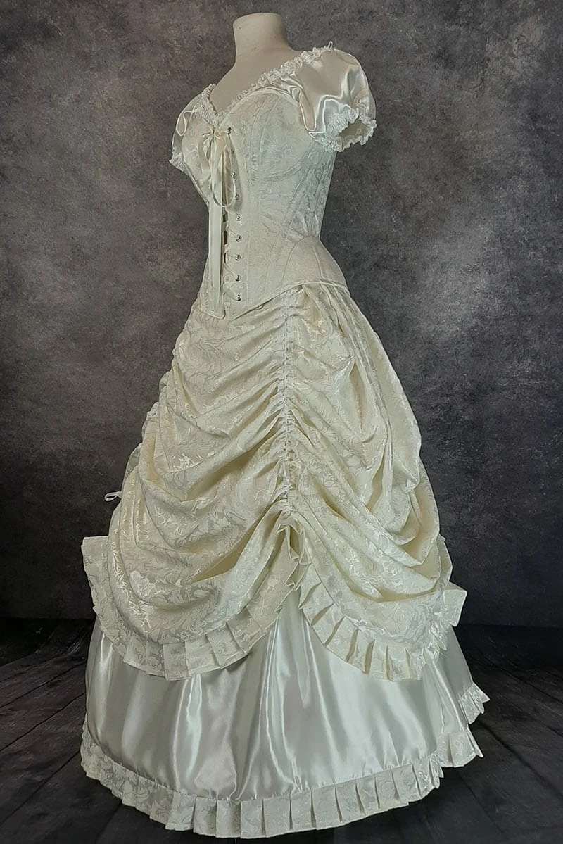 Gallery Serpentine Victorian Alicia Wedding Gown, Made To Order 5 Gallery Serpentine Victorian Alicia Wedding Gown, Made To Order - Image 3