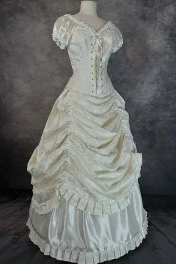Gallery Serpentine Victorian Alicia Wedding Gown, Made To Order 9 Gallery Serpentine Victorian Alicia Wedding Gown, Made To Order -AKUMU INK shop bridal alicia toc sf2
