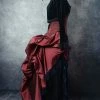 Vic & Steam Garnet Victorian Bustle Gown 2 Vic & Steam Garnet Victorian Bustle Gown -AKUMU INK shop burg vic bustle ens side 94f0a38c c356 457e b20d fddd2816b130
