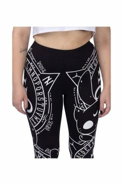 POIZEN INDUSTRIES Cat Craft Leggings 13 POIZEN INDUSTRIES Cat Craft Leggings -AKUMU INK shop cat craft leggings black white heartless 3