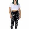 POIZEN INDUSTRIES Cat Craft Leggings -AKUMU INK shop cat craft leggings black white heartless 5