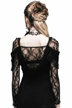 DEVIL FASHION Lunar Lovegood Lace Top -AKUMU INK shop ccccc