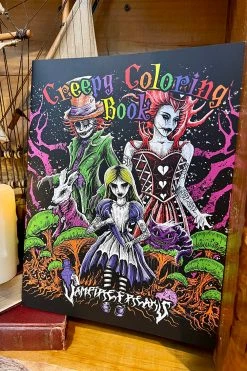 VampireFreaks Creepy Coloring Book -AKUMU INK shop cdfsdfgd