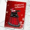 Victorian And Steampunk Doctor Who Printable Christmas Card - Dalek Christmas Card - Instant Download Printable Card -AKUMU INK shop christmas card thumgserpo