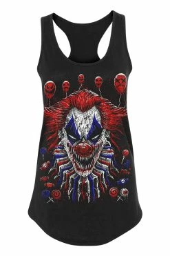 VampireFreaks Killer Clowncore Tee [Multiple Styles Available] -AKUMU INK shop clownRacerback b0cbeebb 9ad1 40a2 8a72 2d70572d2e7b