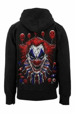 VampireFreaks Killer Clowncore Hoodie [Zipper Or Pullover]