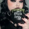 VampireFreaks Witch's Brew Oozing Cauldron Mug -AKUMU INK shop collab123