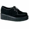 Demonia Haunt The Night CREEPER-101 Shoes [Black Suede] -AKUMU INK shop creeper 101 bsue 2e095214 92d5 48d8 9c09 e7e6f32f4e1a