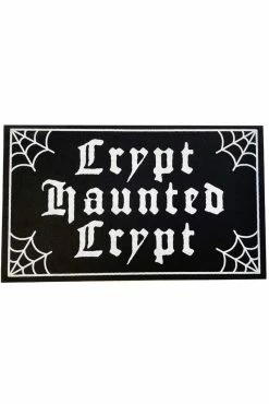 SOURPUSS Crypt Haunted Crypt Doormat