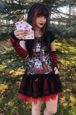 VampireFreaks Queen Of Hearts Tee [Multiple Styles Available] -AKUMU INK shop ddsadasaheartqueen