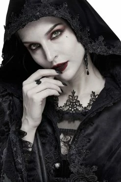 DEVIL FASHION Witcheress Floral Lace Tailcoat 21 DEVIL FASHION Witcheress Floral Lace Tailcoat -AKUMU INK shop dfgfdfdg