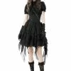 DARK IN LOVE Dearly Departed Layered Skirt -AKUMU INK shop dfsdfsdfs