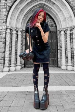 KILLSTAR Ree-Vival Denim Dress