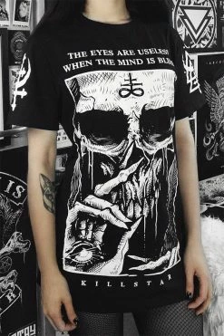KILLSTAR Blind Mind T-Shirt -AKUMU INK shop dgdgdfg