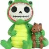 FURRYBONES Chompsy The Crocodile Statue -AKUMU INK shop dgfgfhfgh