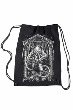 VampireFreaks Call Of Cthulhu Bag [Multiple Styles Available] -AKUMU INK shop drawstring backpack 28ca9941 a4ef 4497 aae6 3d0b531cfbba