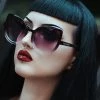 KILLSTAR Space Kitty Sunglasses [PURPLE] -AKUMU INK shop dsadsdscopy