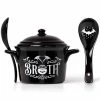 Alchemy Bat Broth Bowl & Spoon Set -AKUMU INK shop dsafsfsd