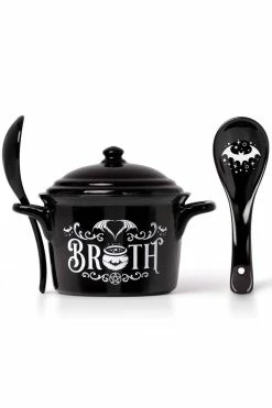 Alchemy Bat Broth Bowl & Spoon Set