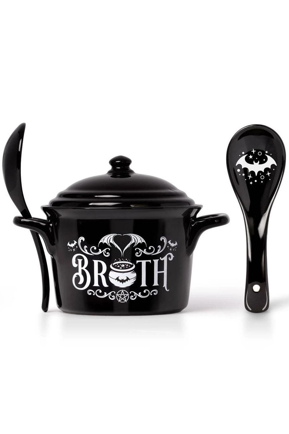 Alchemy Bat Broth Bowl & Spoon Set 3 Alchemy Bat Broth Bowl & Spoon Set